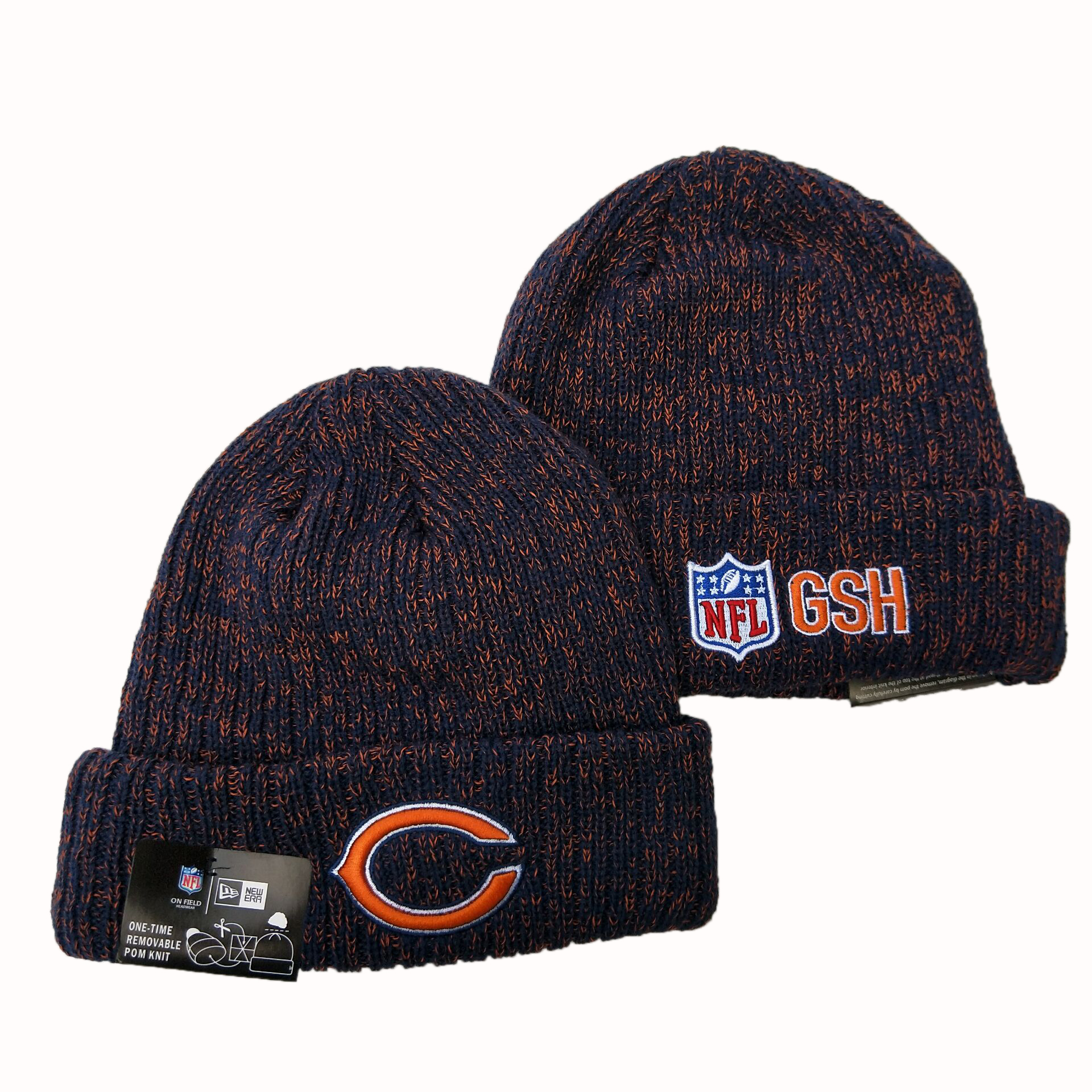 Chicago Bears Knit Hats 063